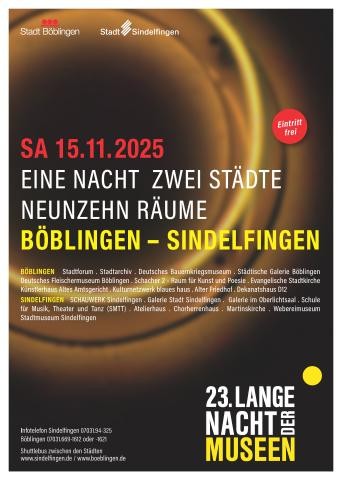 Plakat: Lange Nacht der Museen