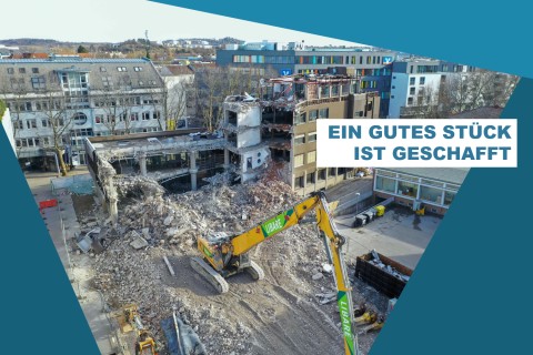 Ein gutes Stück ist geschafft