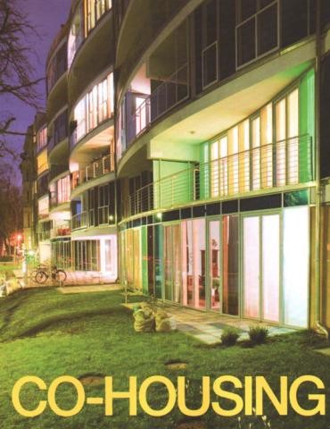Titelseite "Co-Housing" Außenwand von Wohnhäusern