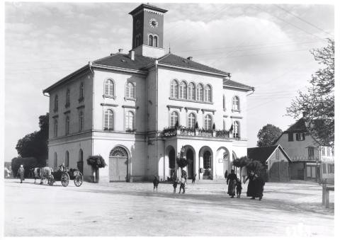 Rathaus von 1845, in dem bis 1970 der Gemeinderat tagte