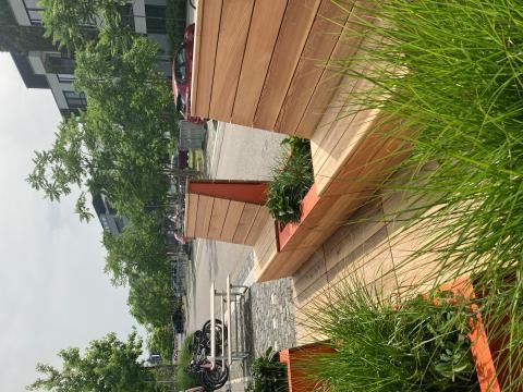 Foto: Parklet in Heilbronn (Stadt Sindelfingen)