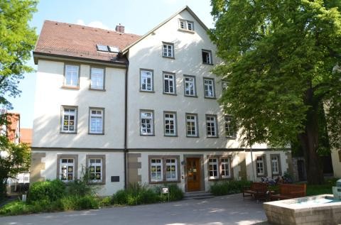 Der evangelische Kindergarten ist im Alten Schulhaus in Maichingen untergebracht