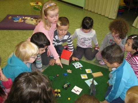 Kinder lernen spielerisch den Zahlenraum 1 - 10