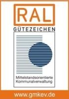 Logo RAL  Gütezeichen für mittelstandsorientierte Kommunalverwaltung