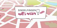 Stadtkarte mit Logo: Sindelfingen will's wissen