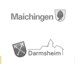 Schrift und Logo von Maichingen und Darmsheim
